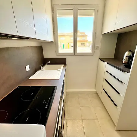 A A 80 Metres De La Plage, Renove, Climatise, Confort Apartmán Narbonne-Plage
